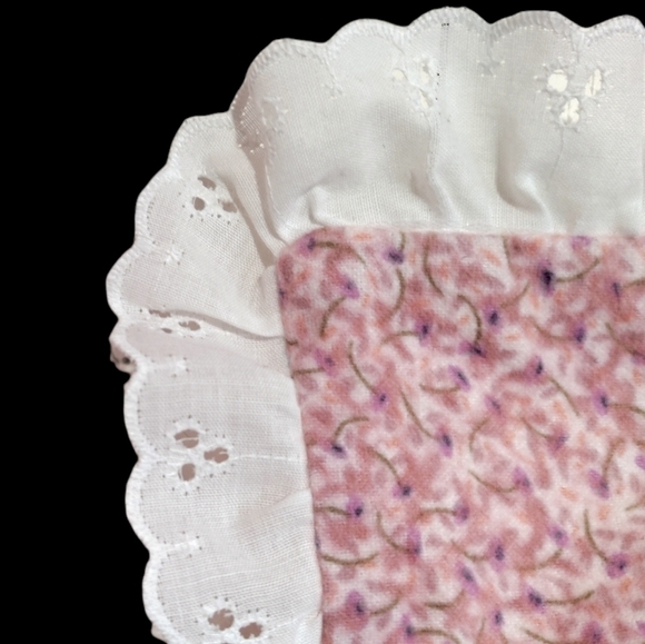 Handmade quilt for child 46" L X 41" W - Picture 4 of 8